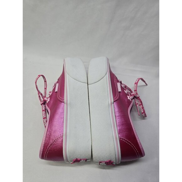 Vans X Barbie Authentic Stac Platform “Hot Pink White”  Women’s Size 5 - Picture 9 of 11